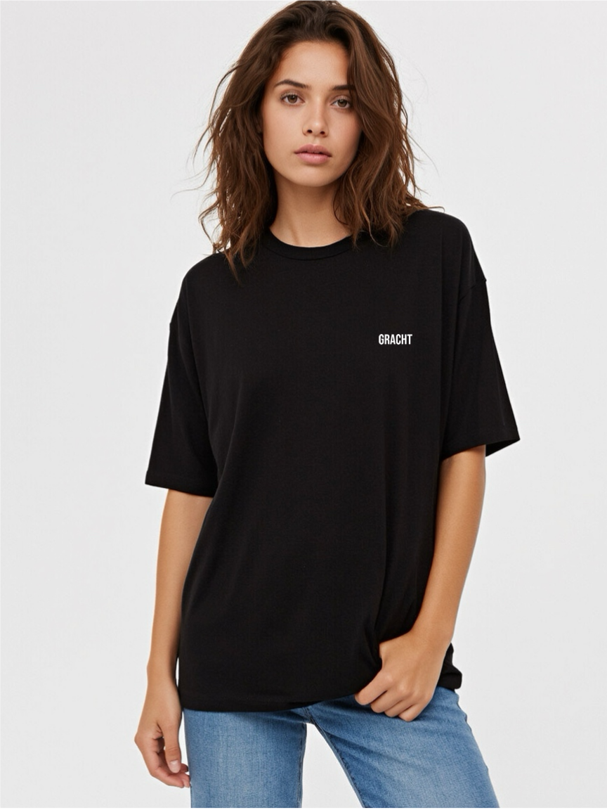 ORGANİK %100 PAMUK UNISEX OVERSIZE TSHIRT