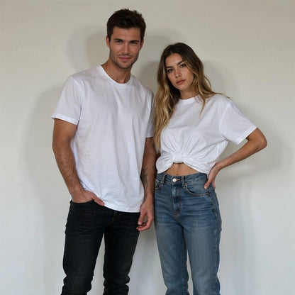 Unısex Basic %100 pamuk tshirt